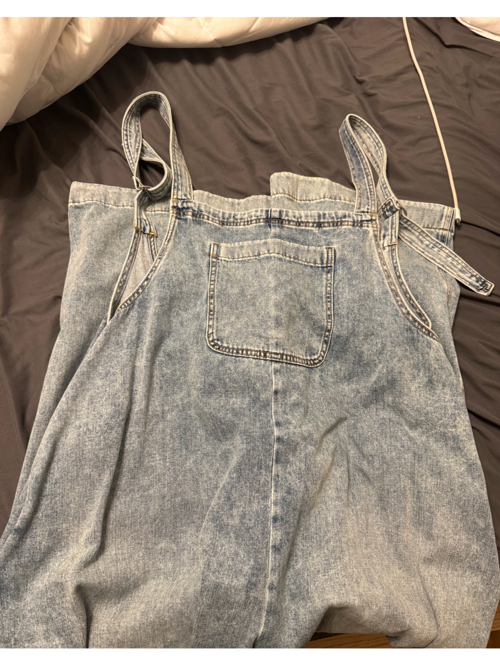 aerie Denim Overalls